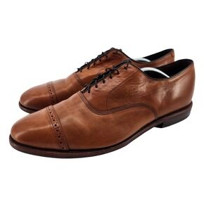 Allen Edmonds Fifth Avenue Cap Toe Oxfords Mens 13D Walnut Brown Leather USA